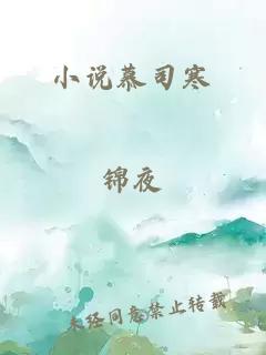 小说慕司寒