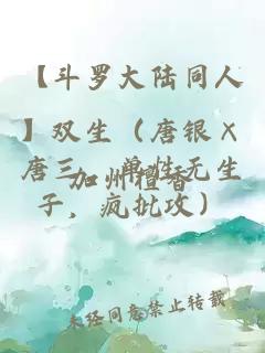 【斗罗大陆同人】双生（唐银×唐三，单性无生子，疯批攻）