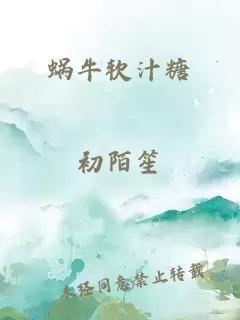 蜗牛软汁糖